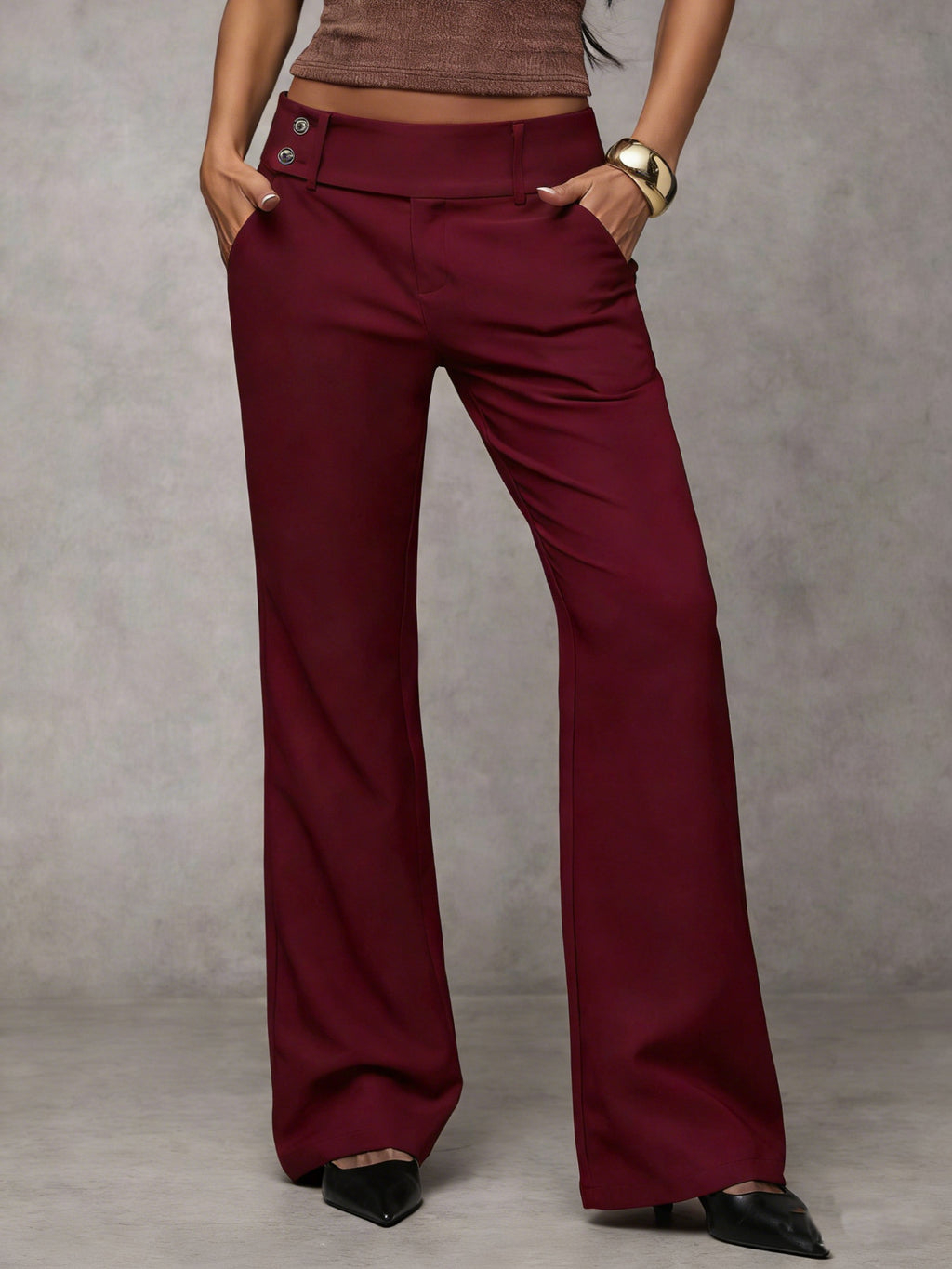 The Tailored Wide-Leg Pants