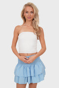 The Playful Ruffle Mini Skirt Set