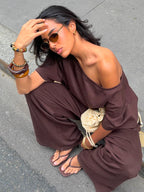 The Effortless Off-Shoulder Set