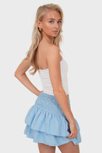 The Playful Ruffle Mini Skirt Set