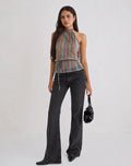 Halter Tie-Waist Top