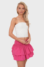 The Playful Ruffle Mini Skirt Set