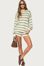 The Relaxed Knit Short Set