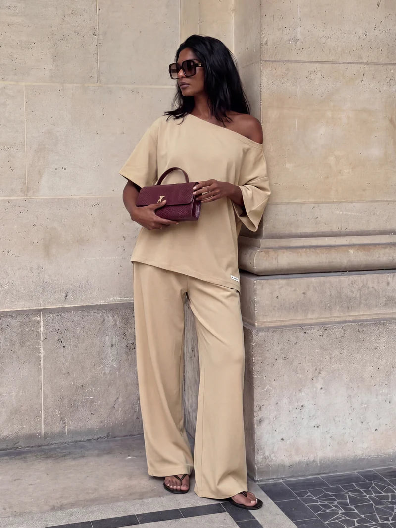 The Effortless Off-Shoulder Set