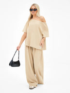The Effortless Off-Shoulder Set