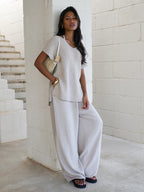 The Liora Relaxed Knit Set