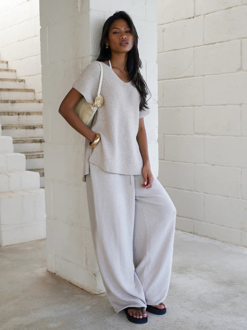 The Liora Relaxed Knit Set