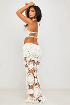 The Seraphina Crochet Maxi Dress
