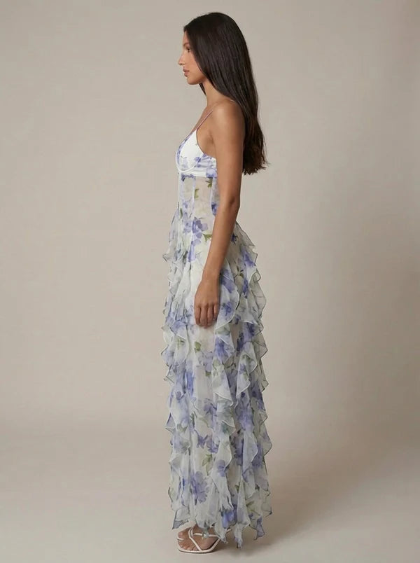 La Robe Romantique à Volants