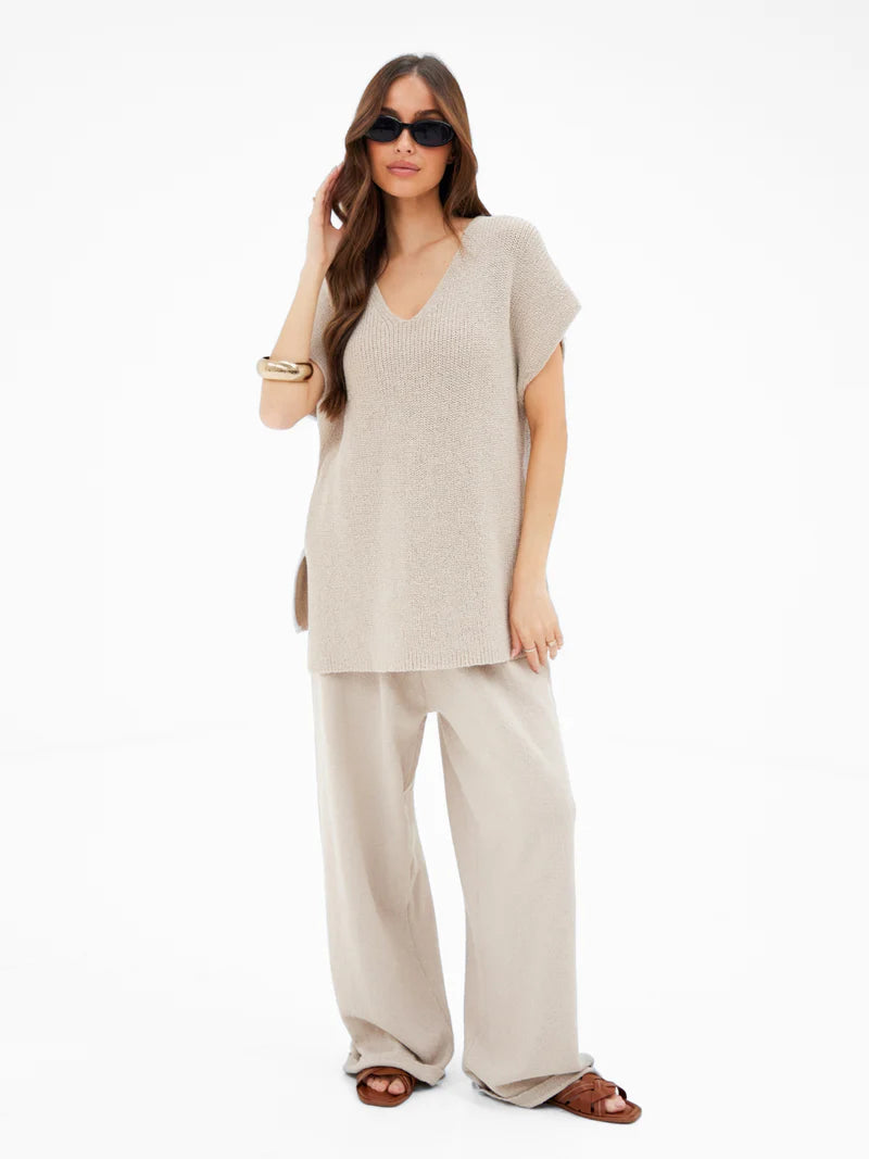 The Liora Relaxed Knit Set