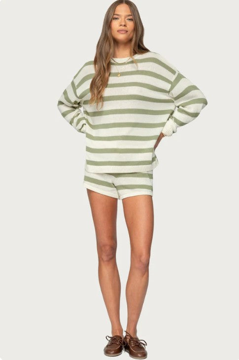 The Relaxed Knit Short Set