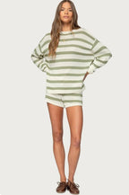 The Relaxed Knit Short Set