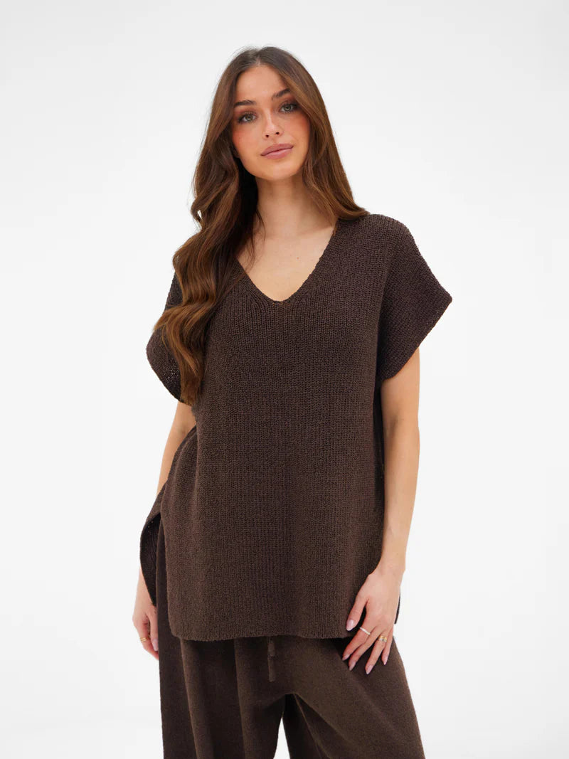 The Liora Relaxed Knit Set
