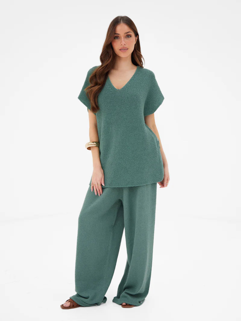 The Liora Relaxed Knit Set