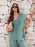 The Liora Relaxed Knit Set