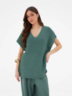 The Liora Relaxed Knit Set
