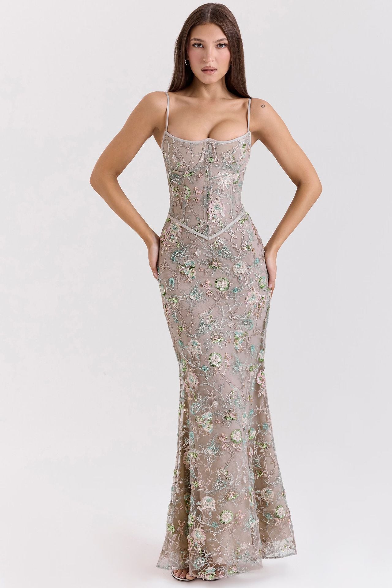 The Embellished Silhouette Gown