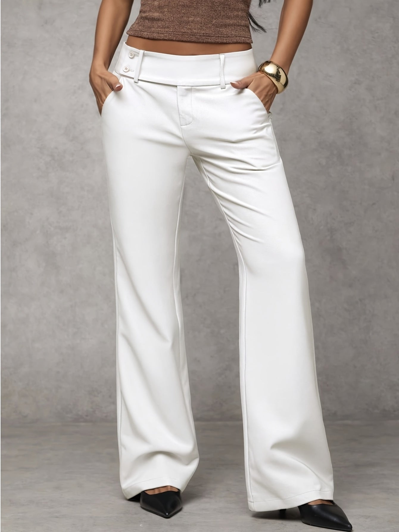 The Tailored Wide-Leg Pants