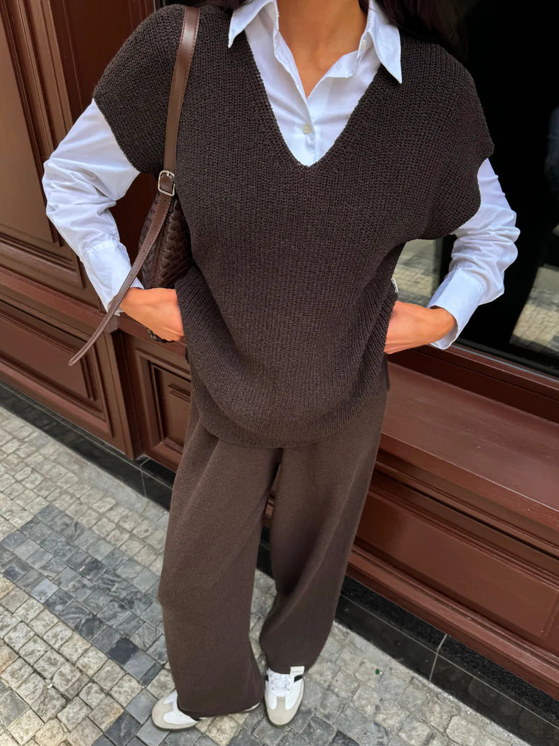 The Liora Relaxed Knit Set